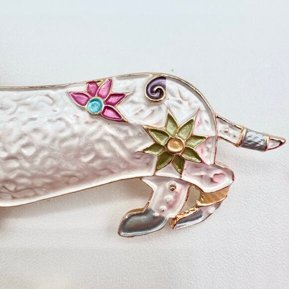 Dachshund Pin Set Of 3 Doxie Wiener Dog Sausage Dog Dackel Enamel On Metal Cute - Picture 7 of 12